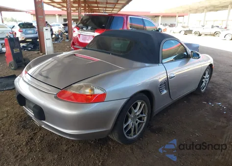 2003 Porsche Boxster from USA, damaged, VIN WP0CA29823U623681